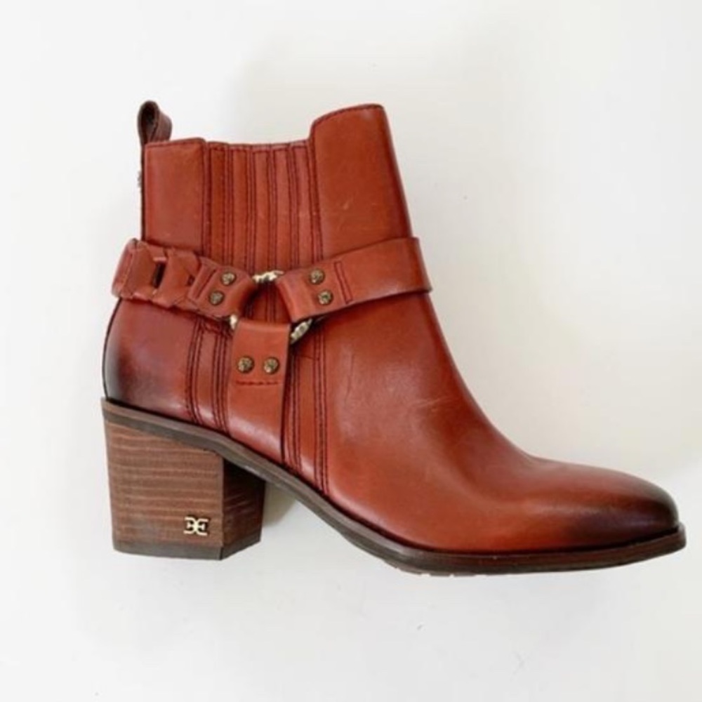 NWOT Sam Edelman Dalma Studded Harness Boots